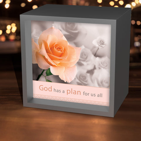 "God Has A Plan For Us All" Lightbox