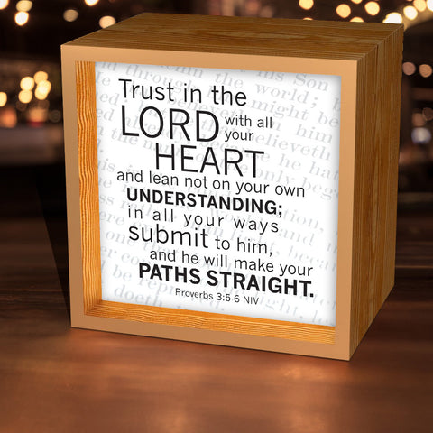 "Trust In The Lord" Lightbox